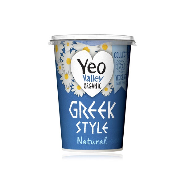Yeo Valley Greek natural yoghurt 450g