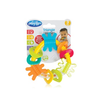 Playgro Triangle Teether and Rattle