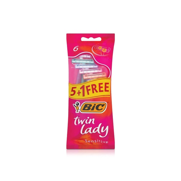 Bic Twin Lady Disposable Razors x 6