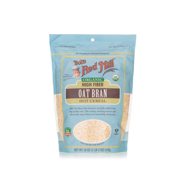 اشتري Bobs Red Mill high fibre oat bran cereal 510g في الامارات