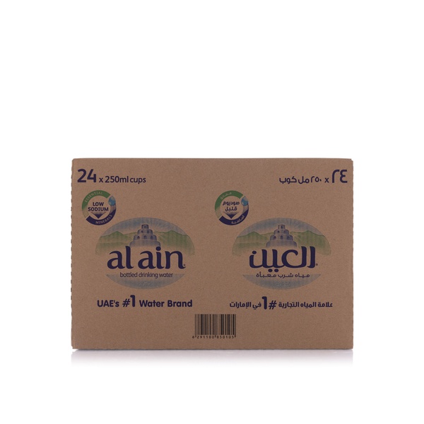Al Ain Drinking Water Cups 250ml x 24