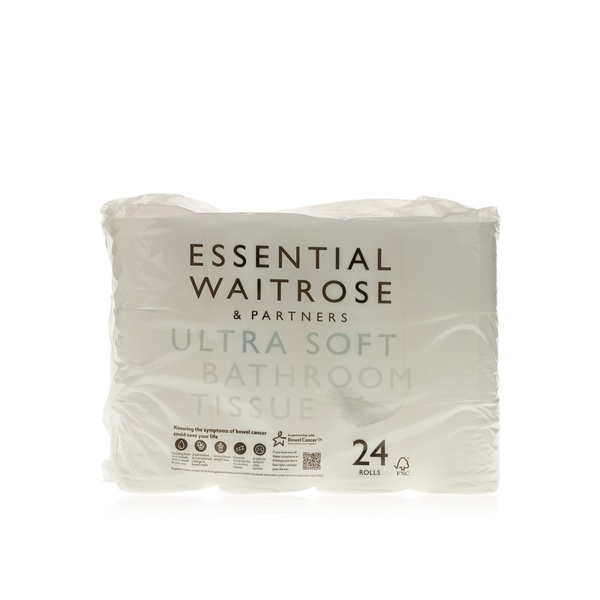 اشتري Waitrose Essential White Ultra Soft Bathroom Tissue في الامارات