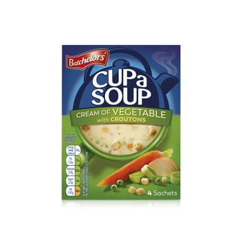 Batchelors Cream of Vegetable Cup a Soup 122g x 4