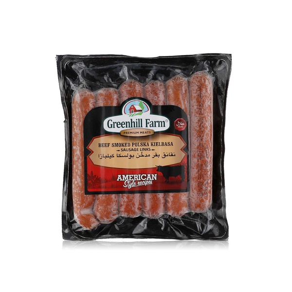 Greenhill Farm Beef Smoked Polska Kielbasa Sausage 396g