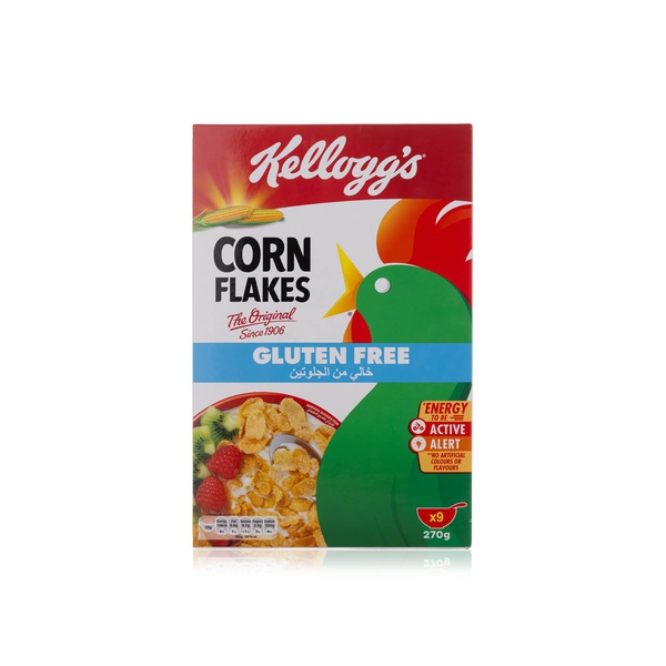 Buy Kelloggs corn flakes gluten free 270g in UAE