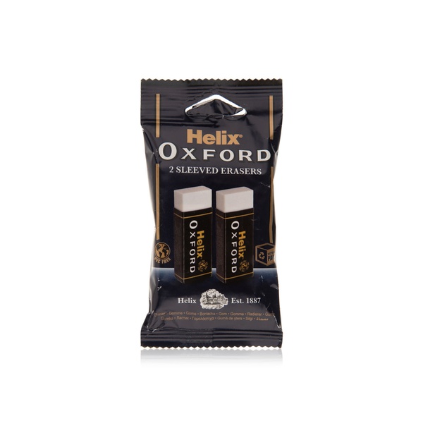 Helix Oxford Large Sleeved Erasers 2s