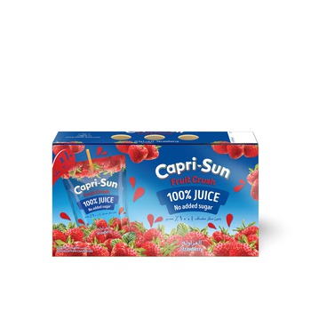 Capri-Sun Fruit Crush Strawberry Juice 200ml x 10