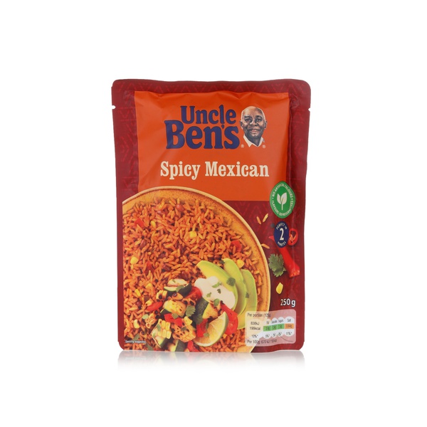 Buy Uncle Bens spicy Mexican rice 250g in UAE