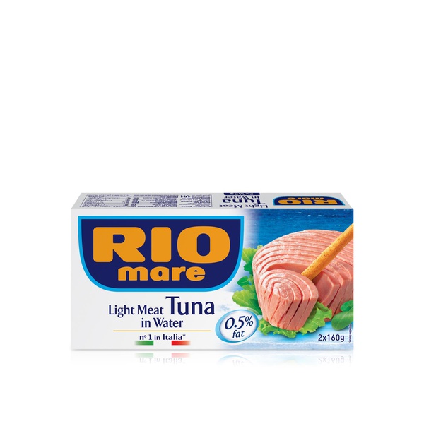 Rio Mare Light Meat Tuna in Water 2 x 160g