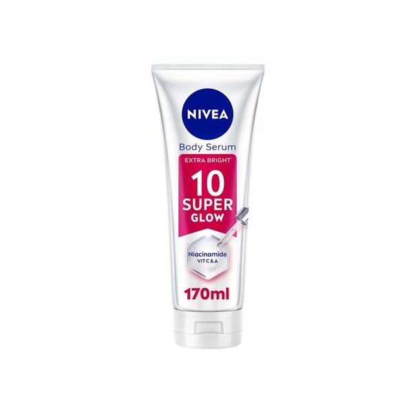 NIVEA Super 10 Glow Body Serum with Niacinamide, Vitamin C & A 170ml