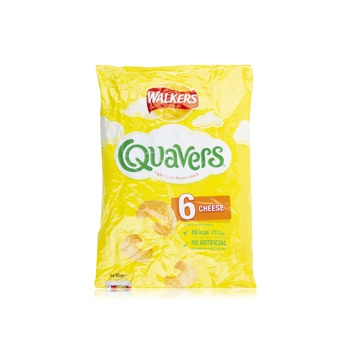 Walkers Quavers Cheese 6 x 16g