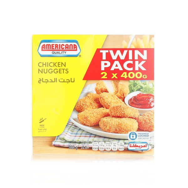 Buy Americana chicken nuggets 2x400g in UAE