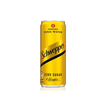 Schweppes Zero Sugar Tonic Water 253ml