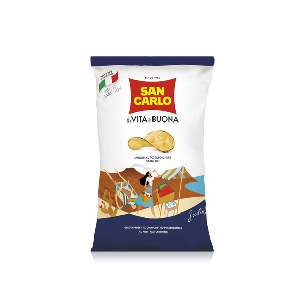 San Carlo Skin On Chips 100g