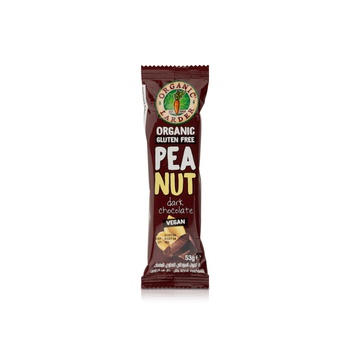 Organic Larder Peanut  Dark Chocolate Bar 53g