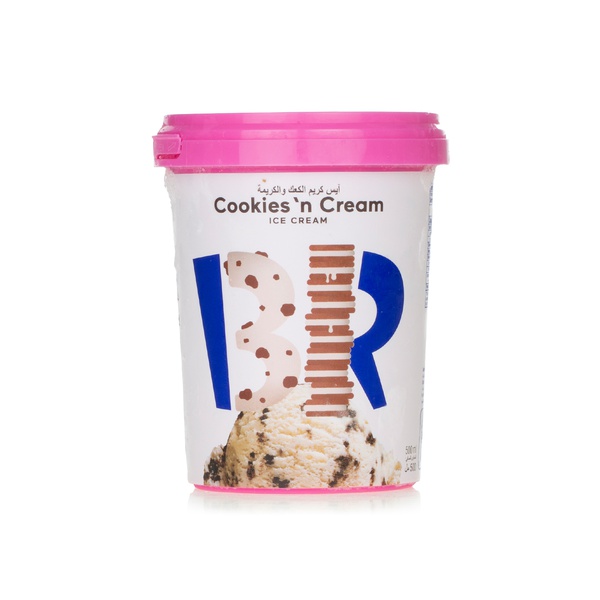 Buy Baskin Robbins cookies n cream 500ml in UAE