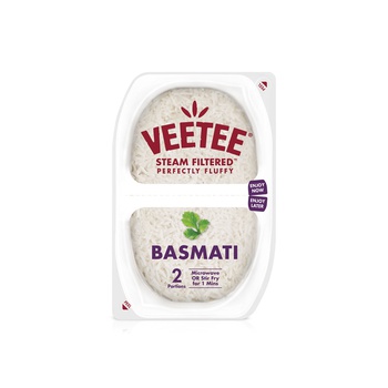 Veetee Steam Filtered Basmati Rice 250g