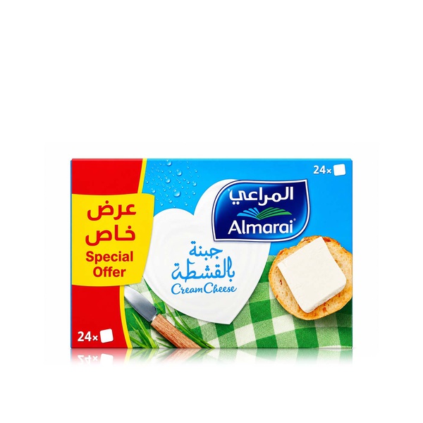 Almarai Cream Cheese Squares x 24 432g