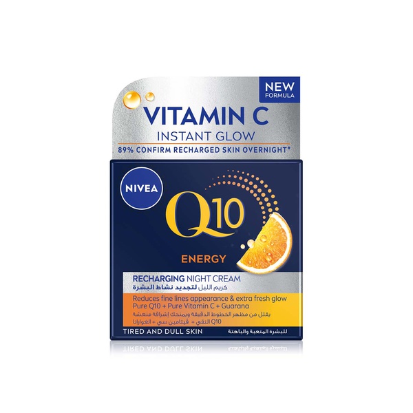 Nivea Q10 Energy Recharging Night Cream 50ml
