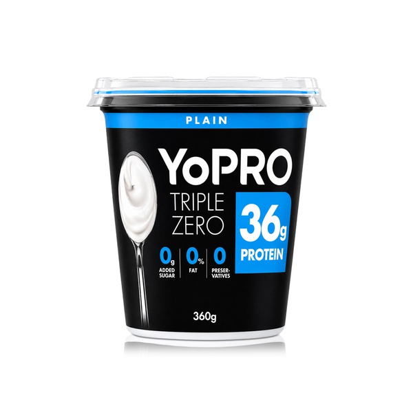 YoPro Plain 36g Protein Yoghurt 360g
