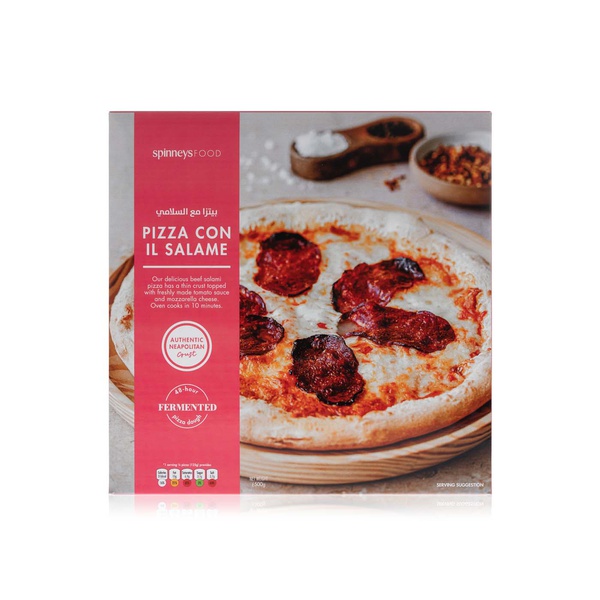 SpinneysFOOD Salami Pizza 500g