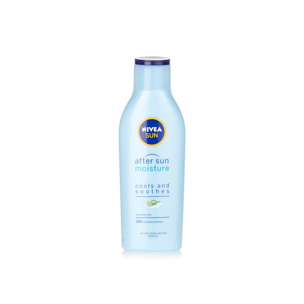 Buy Nivea Sun moisturising after sun lotion with vitamin E 200ml in UAE