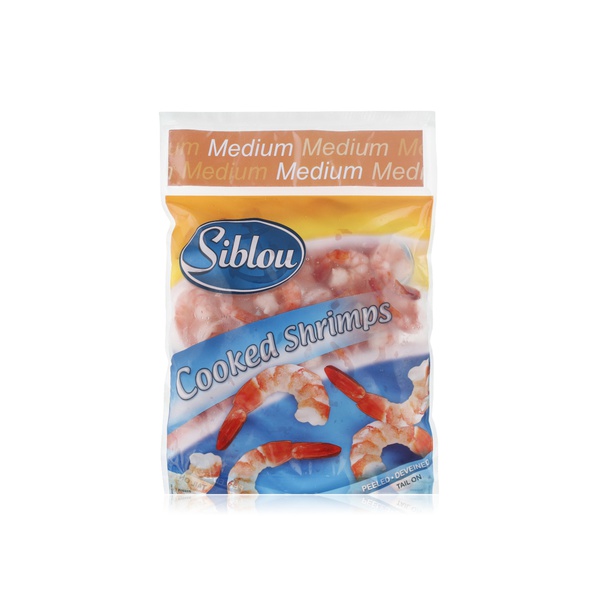 Buy Siblou cooked medium shrimps 500g in UAE