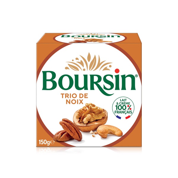 Boursin Soft Cheese Three Nuts 150g
