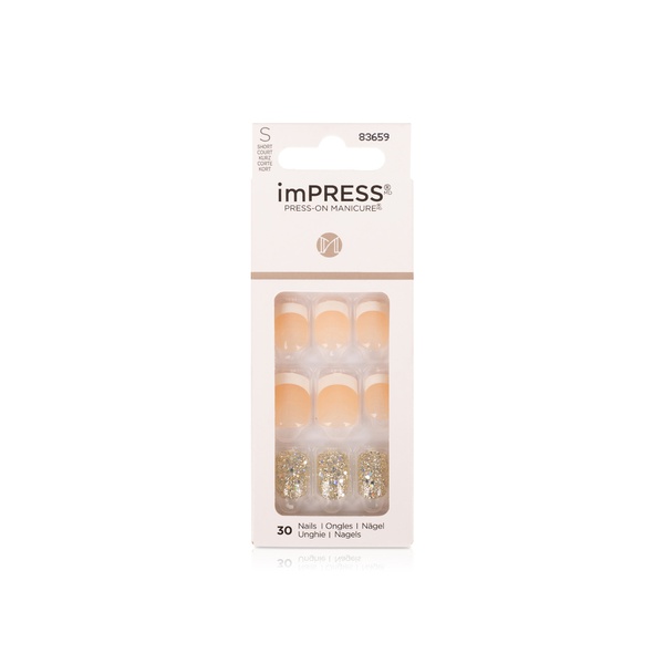 Kiss Impress 30 Short Press on Manicure Nails