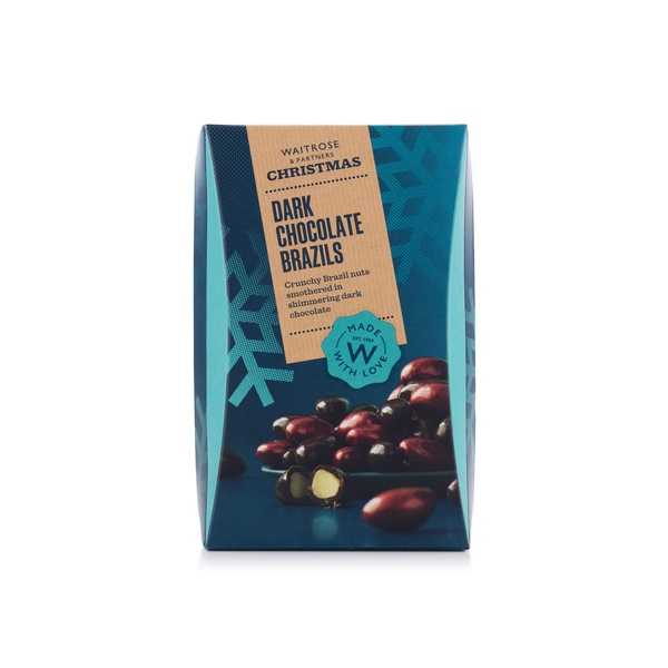 Waitrose Christmas Dark and Gold Brazils 175g