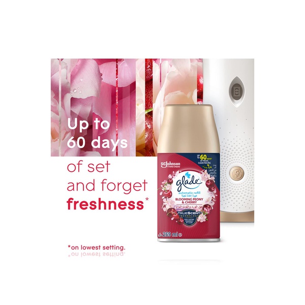 Glade Automatic Holder Blooming Peony and Cherry 269ml