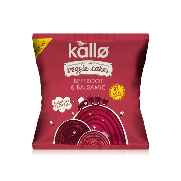 Kallo Beetroot & Balsamic Veggie Cakes 22g