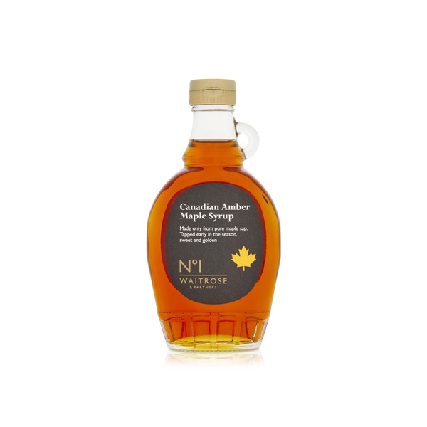 Waitrose No.1 Canadian Maple Syrup Medium 330g