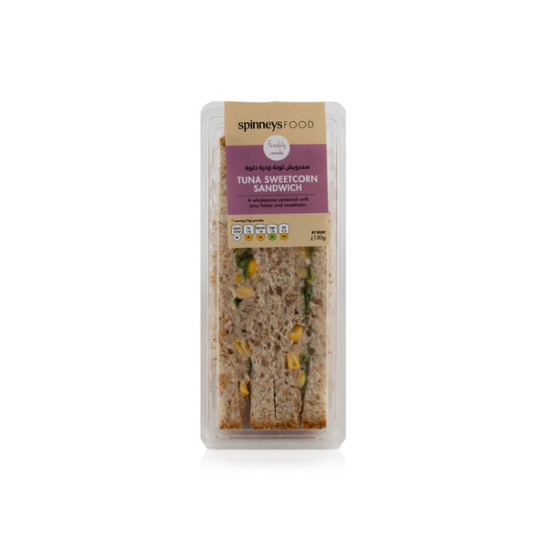 Spinneysfood Tuna Sweetcorn Sandwich 150g