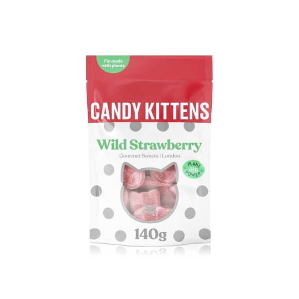 Candy Kittens Wild Strawberry Gourmet Sweets 140g