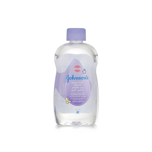 Buy Johnsons bedtime baby oil 300ml in UAE