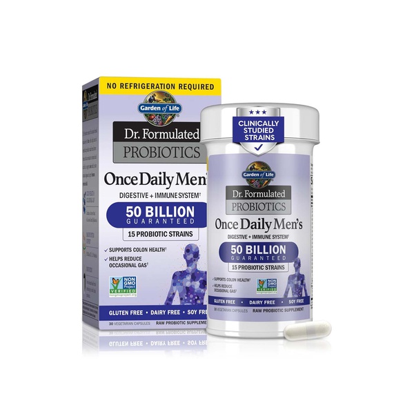 Garden of Life Dr Formulated Probiotics Once Daily Men's Capsules x 30