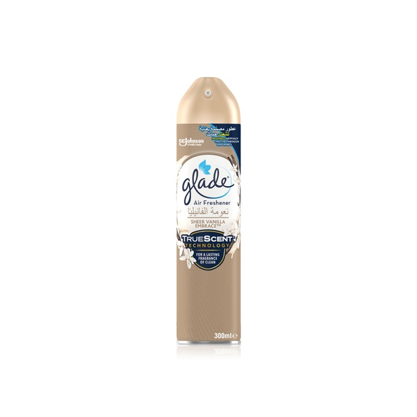 اشتري Glade air freshener vanilla embrace 300ml في الامارات