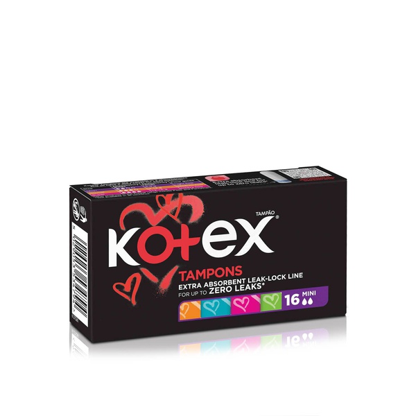 Kotex Mini Tampons 16s