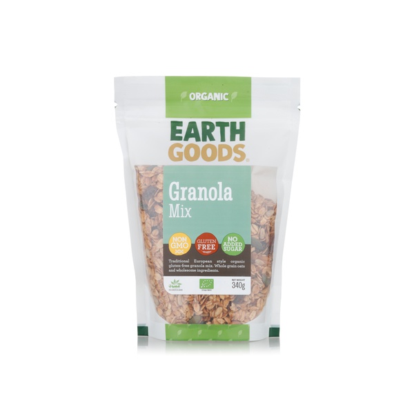Earth Goods organic granola mix 340g