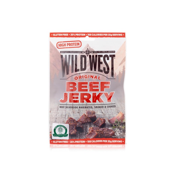 اشتري Wild West beef jerky original 70g في الامارات