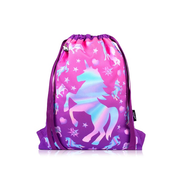 Fringoo Unicorn Ombre Drawstring Bag