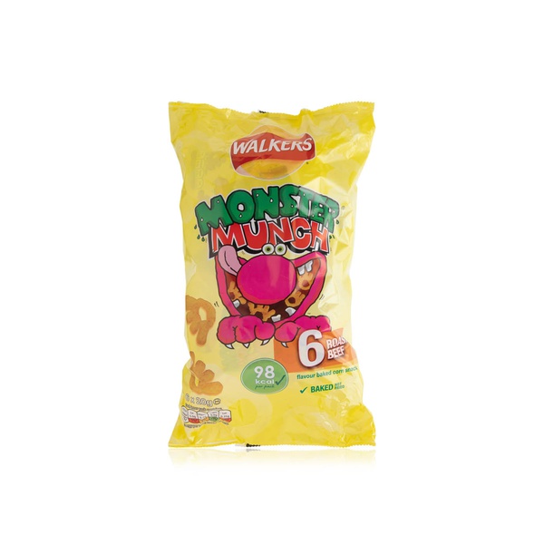 Walkers Monster Munch Roast Beef 6 x 20g