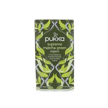 Pukka Supreme Matcha Green Tea 20s 30g