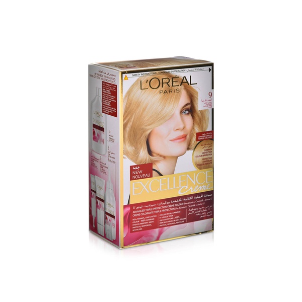L'Oreal Excellence Creme 9.0 Very Light Blonde Permanent Hair Dye