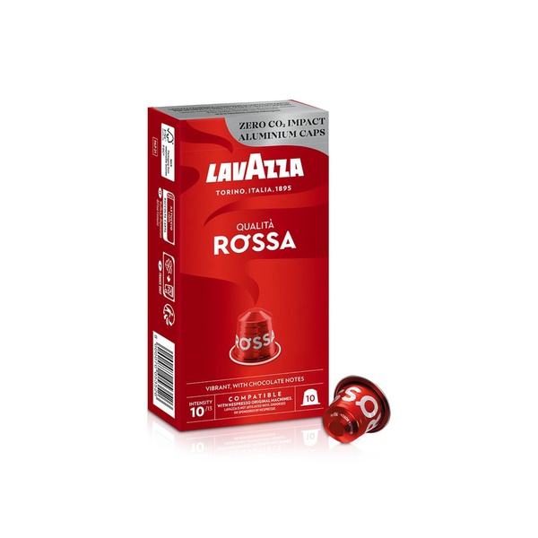 Lavazza Qualita Rossa Aluminium Coffee Capsules x 10
