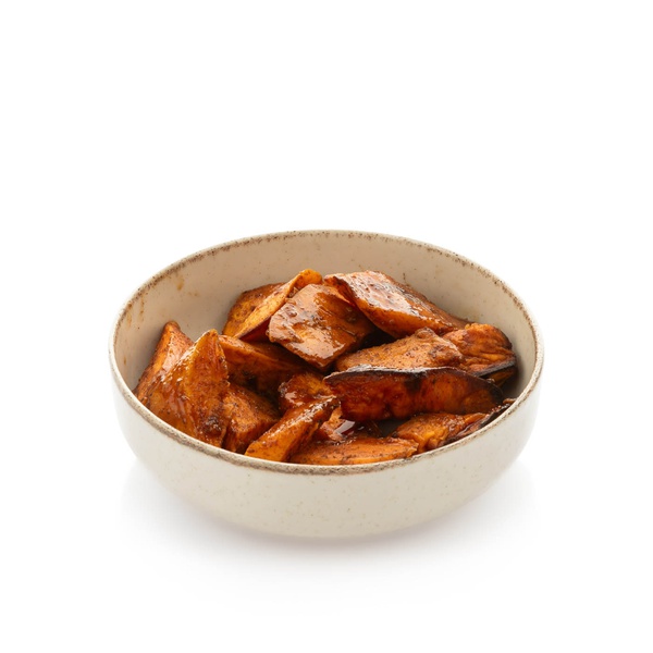 Sticky Spiced Sweet Potato Wedges