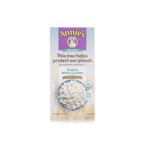 Annie's Homegrown Organic Shells & White Cheddar 170g