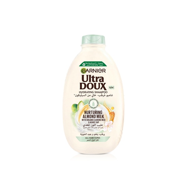 Garnier Ultra Doux Nurturing Almond Milk Shampoo 600ml