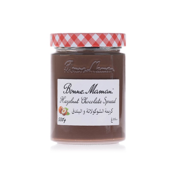 اشتري Bonne Maman hazelnut chocolate spread 580g في الامارات